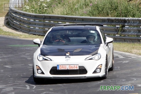 車評網 全新 豐田GT86 輕量化版 諜照 曝光