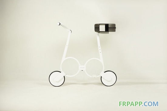 加拿大團隊聯合清華大學研制“背包電動自行車”